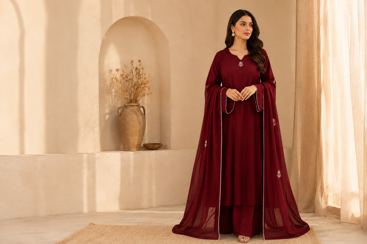Desifits Drop 01 blush stitched suit